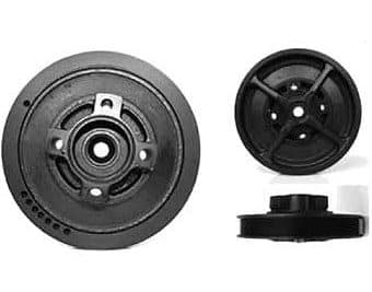 HARMONIC BALANCER PULLEY (SERPENTINE) - CHEV DIESEL