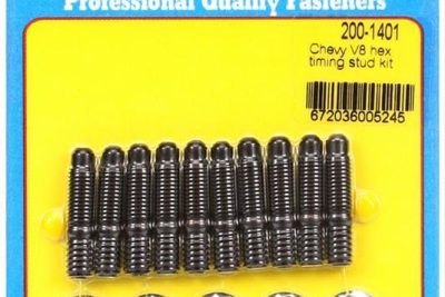 ARP 1/4-INCH BLACK OXIDE TIMING COVER STUD KIT