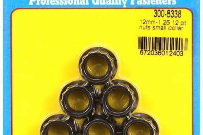 ARP 12mm-1.25 12 POINT NUTS | SMALL COLLAR