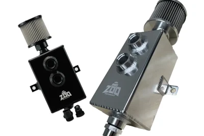 1 LITRE ALUMINIUM CATCH CAN WITH DRAIN TAP