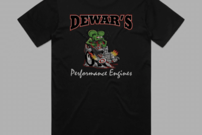 DEWARS HOT ROD RAT T-SHIRT