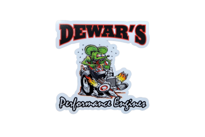 HOT ROD RAT STICKER